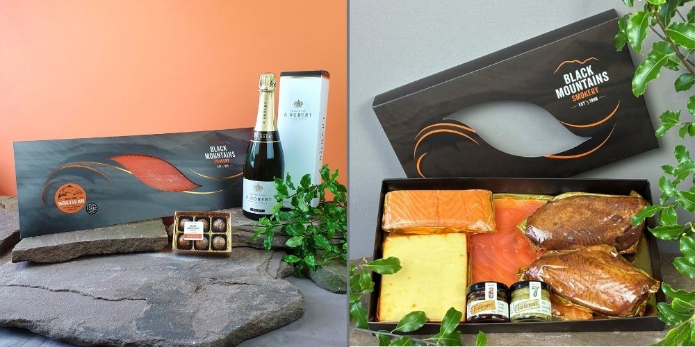 Smoked Salmon & Taste For Two Gift Hamper