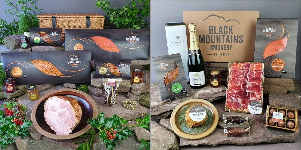 Crickhowell Luxury Feast & Cariad Luxury Hamper